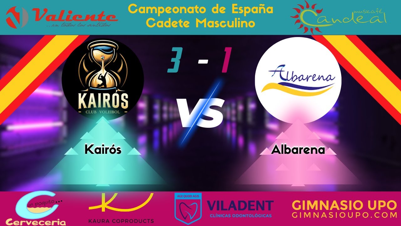 Campeonato España Cadete Masculino vs Albarena