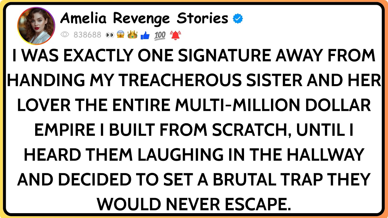 I Was One Signature Away From Handing Her Everything — Until I Froze In The Hallway | Narrated Story