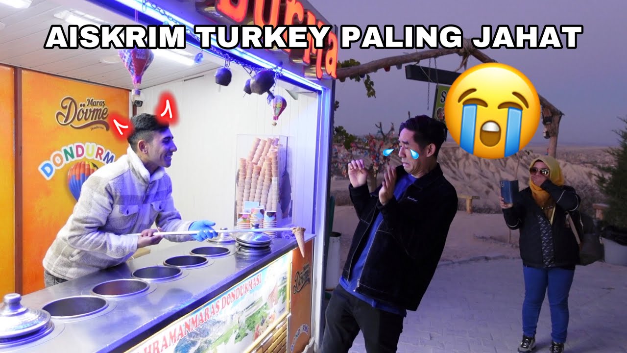 AISKRIM TURKEY PALING JAHAT 😭 KENA DEKAT TEMPAT TAK SEPATUTNYA 😨