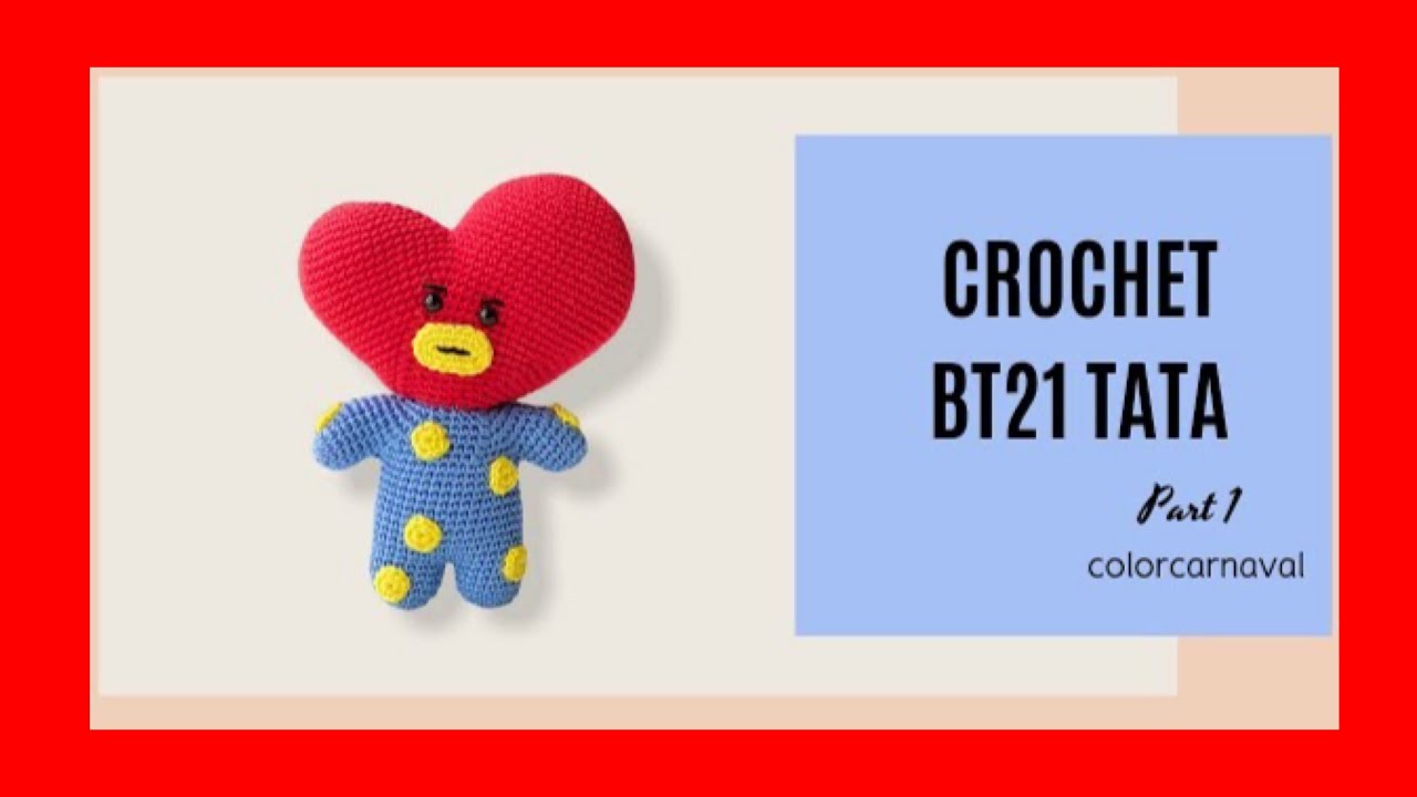 Amigurumi Örgü BT21 Tata  1