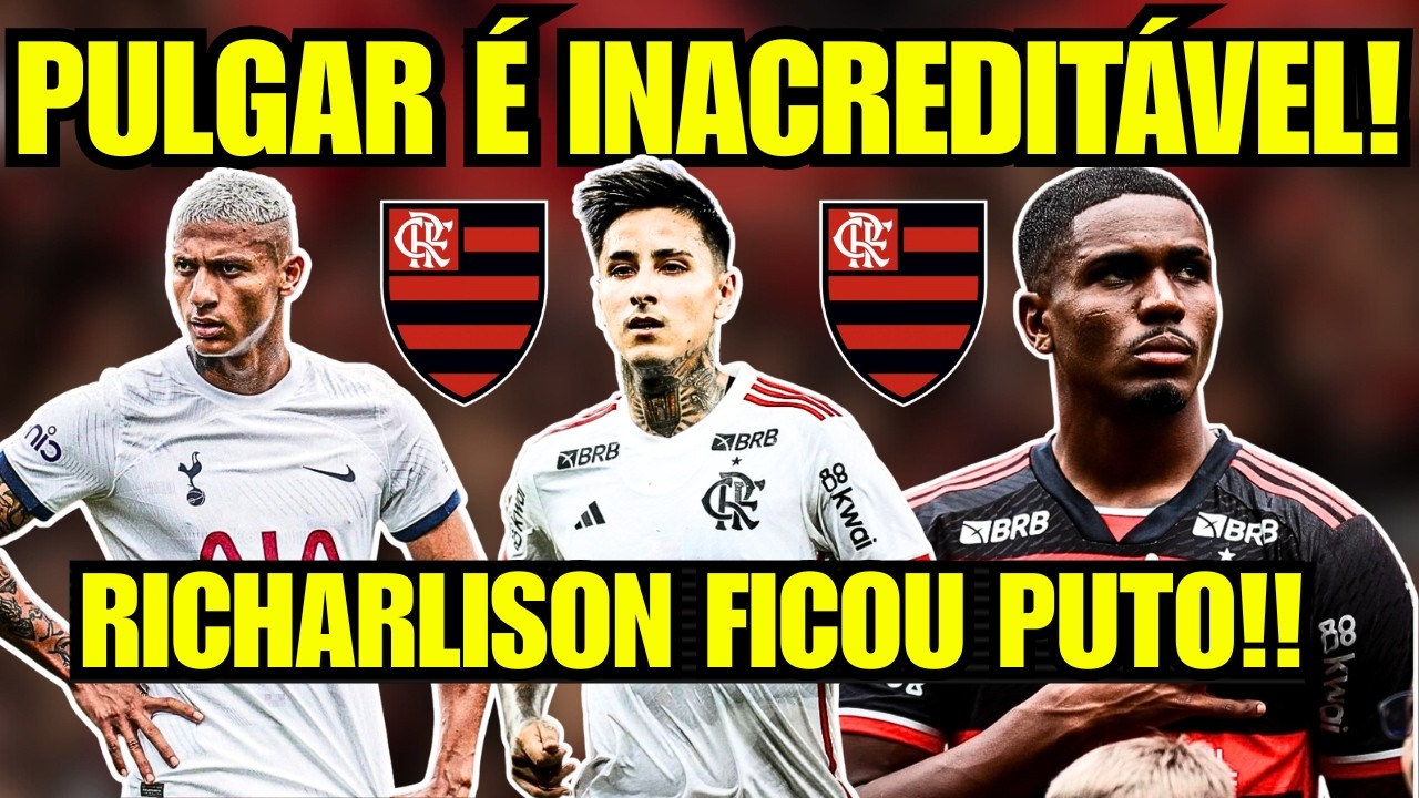 RICHARLISON SURTA COM JORNALISTA! PULGAR É IDOLO DEMAIS!!