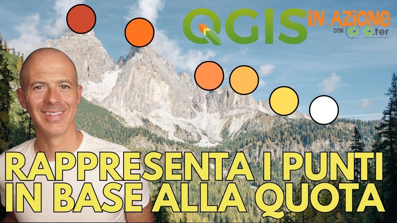 Rappresentazione efficace di punti quotati con QGIS