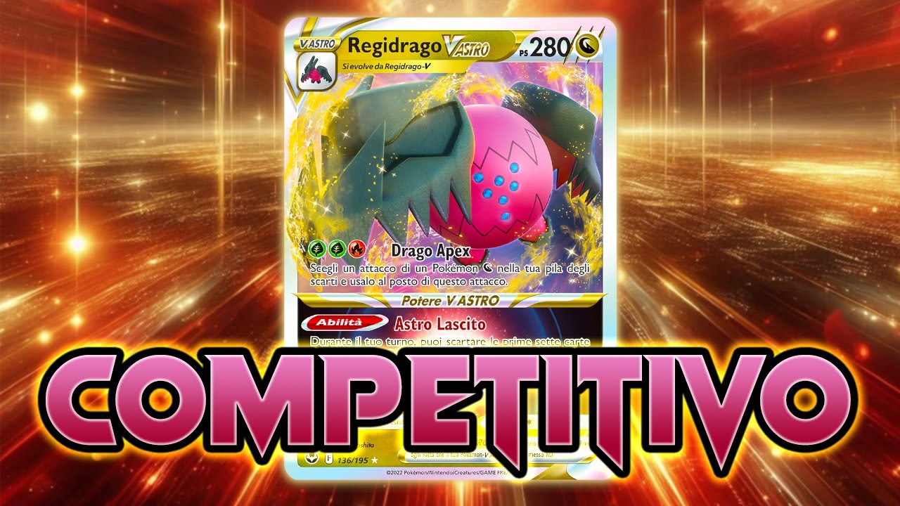 IL MIO MAZZO PREFERITO È  COMPETITIVO! Regidrago V ASTRO è incredibile con OGERPON! | Pokemon TCG