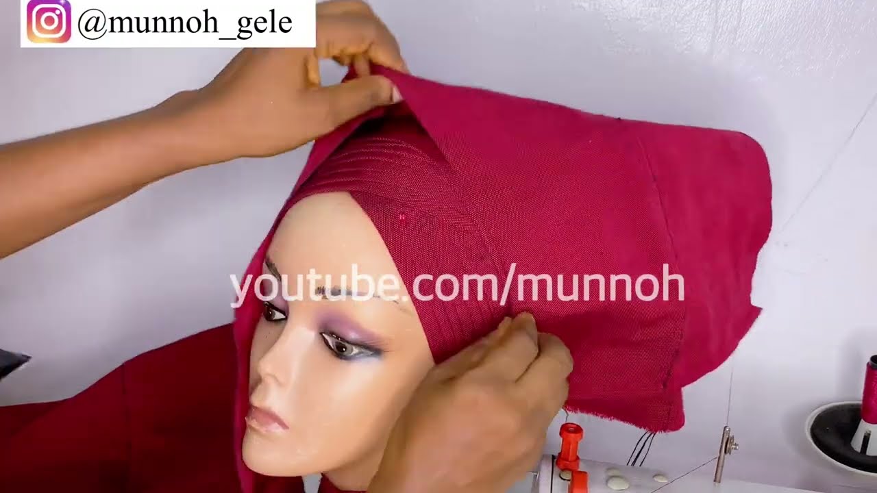 How to make Turban Autogele |munnoh