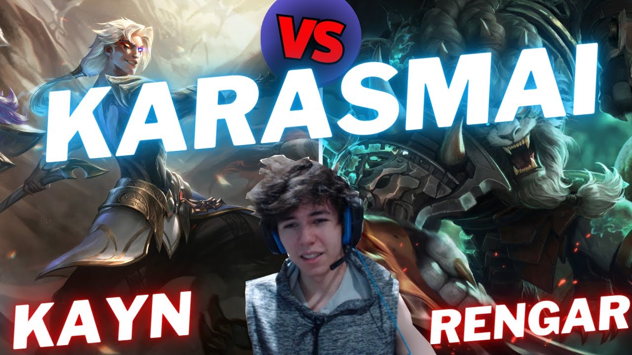 KARASMAI | KAYN VS RENGAR | JNG GAMEPLAY | Patch 15.16 / Season 15 | #LeagueofLegends