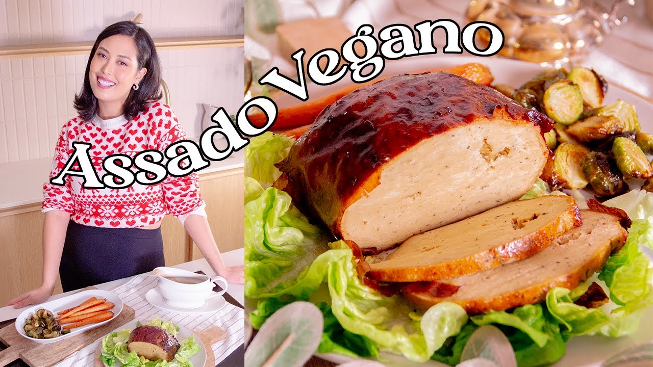 Assado Vegano de Seitan (Receita Vegana para a sua Ceia)