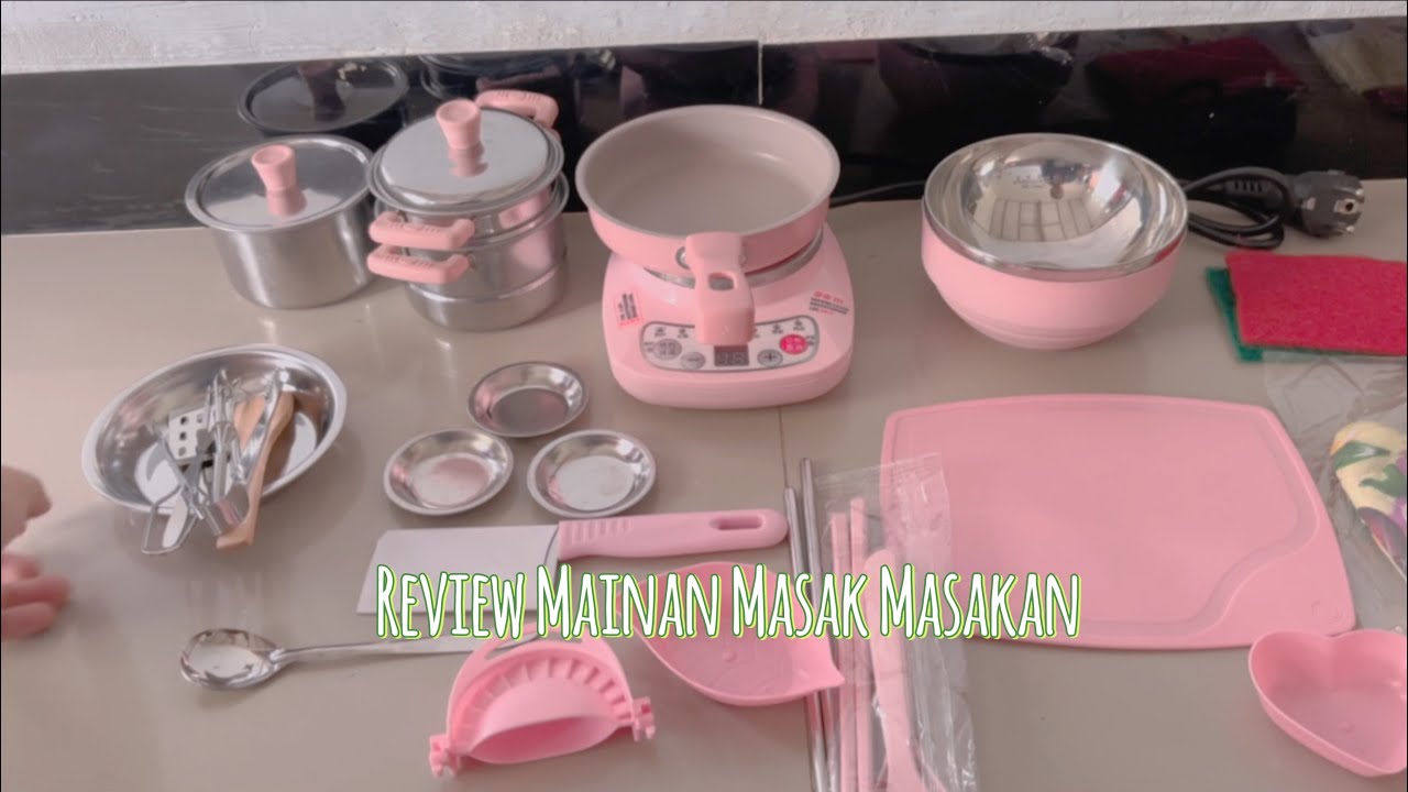 Review Mainan Masakan Dengan Kompor Listrik ⚡️