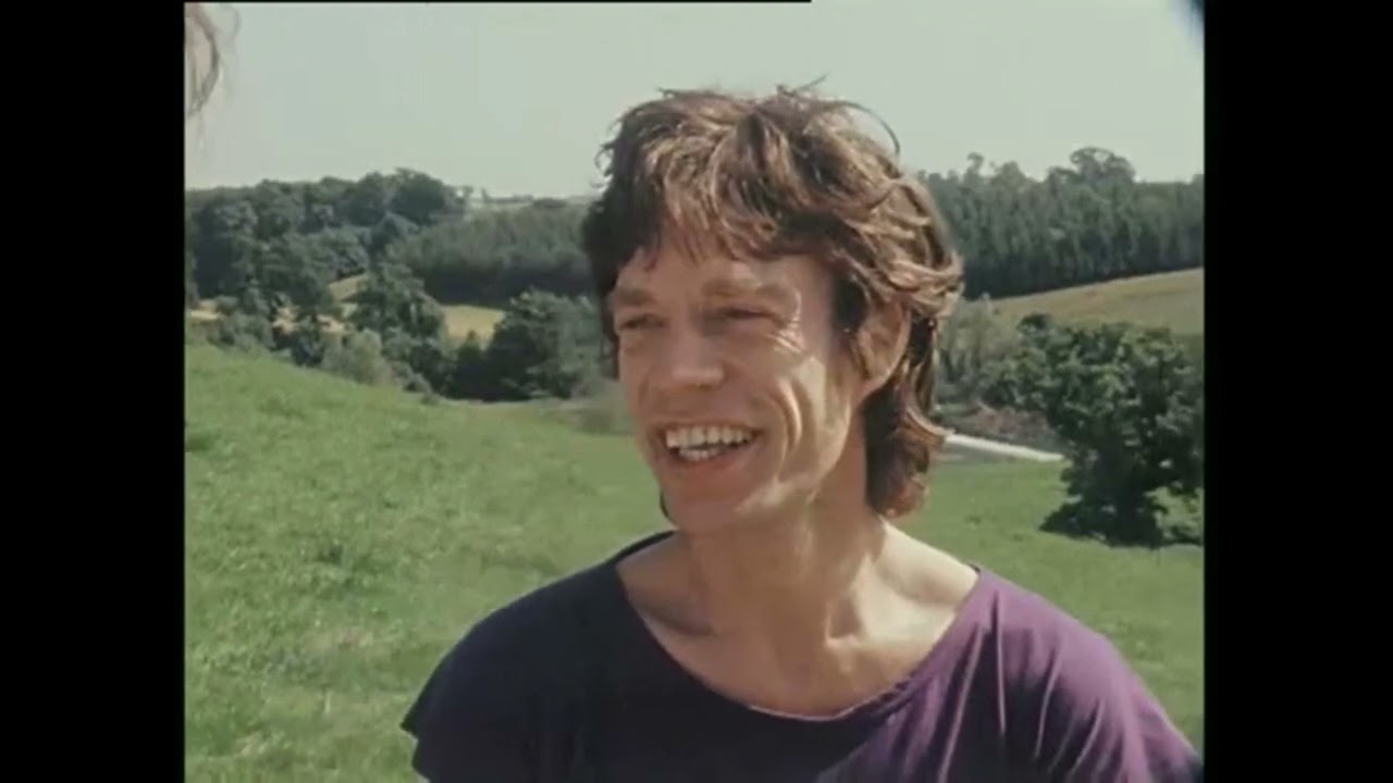 Mick Jagger ready for Rolling Stones Slane Concert, Co. Meath, Ireland 1982