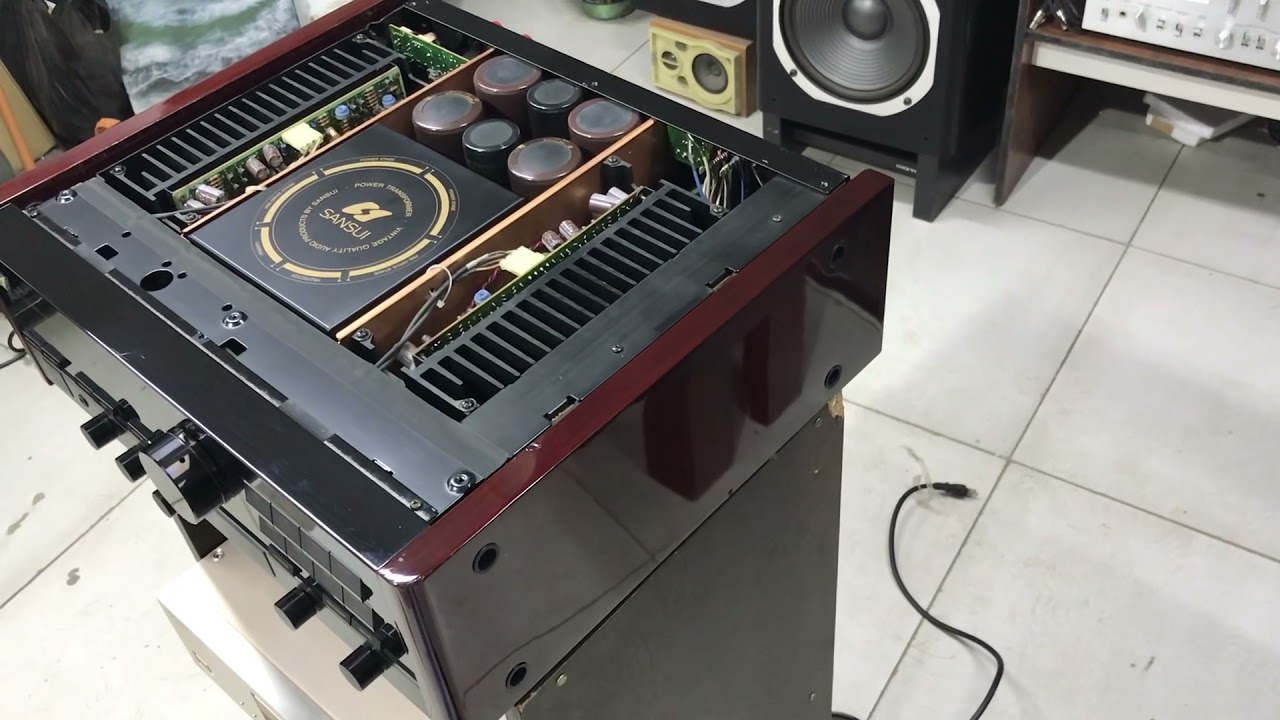 Устройство и особенности усилителя Sansui au-a907i MOS Limited