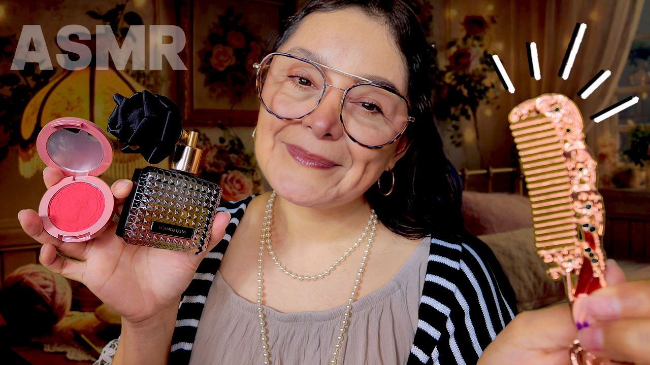 ASMR 🌹 ABUELITA GES te alista para San Valentín 💗 Roleplay Nostálgico