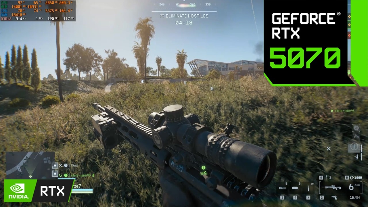 I’m a Noob, but Battlefield 6 Looks EXTREME on the RTX 5070