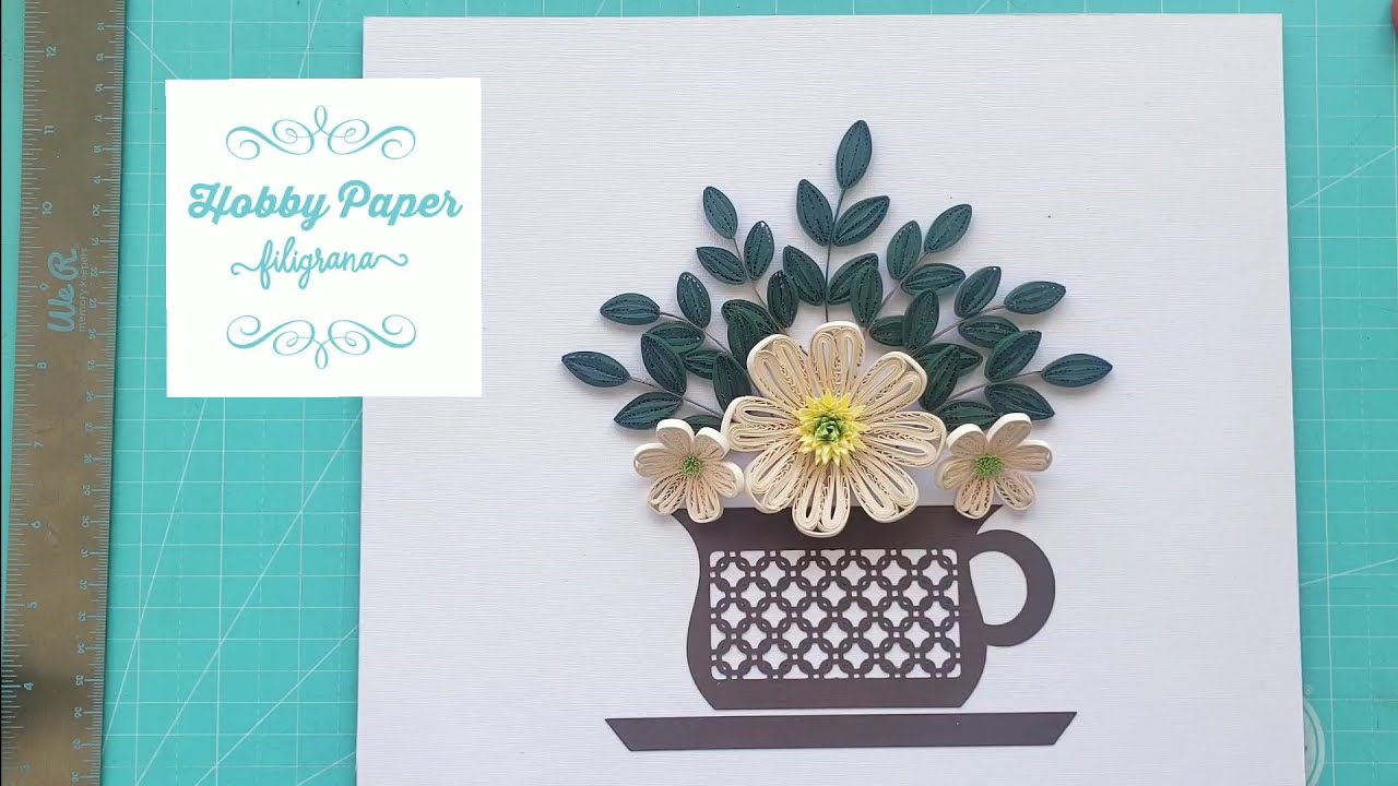 Taza Floral filigrana 🌺