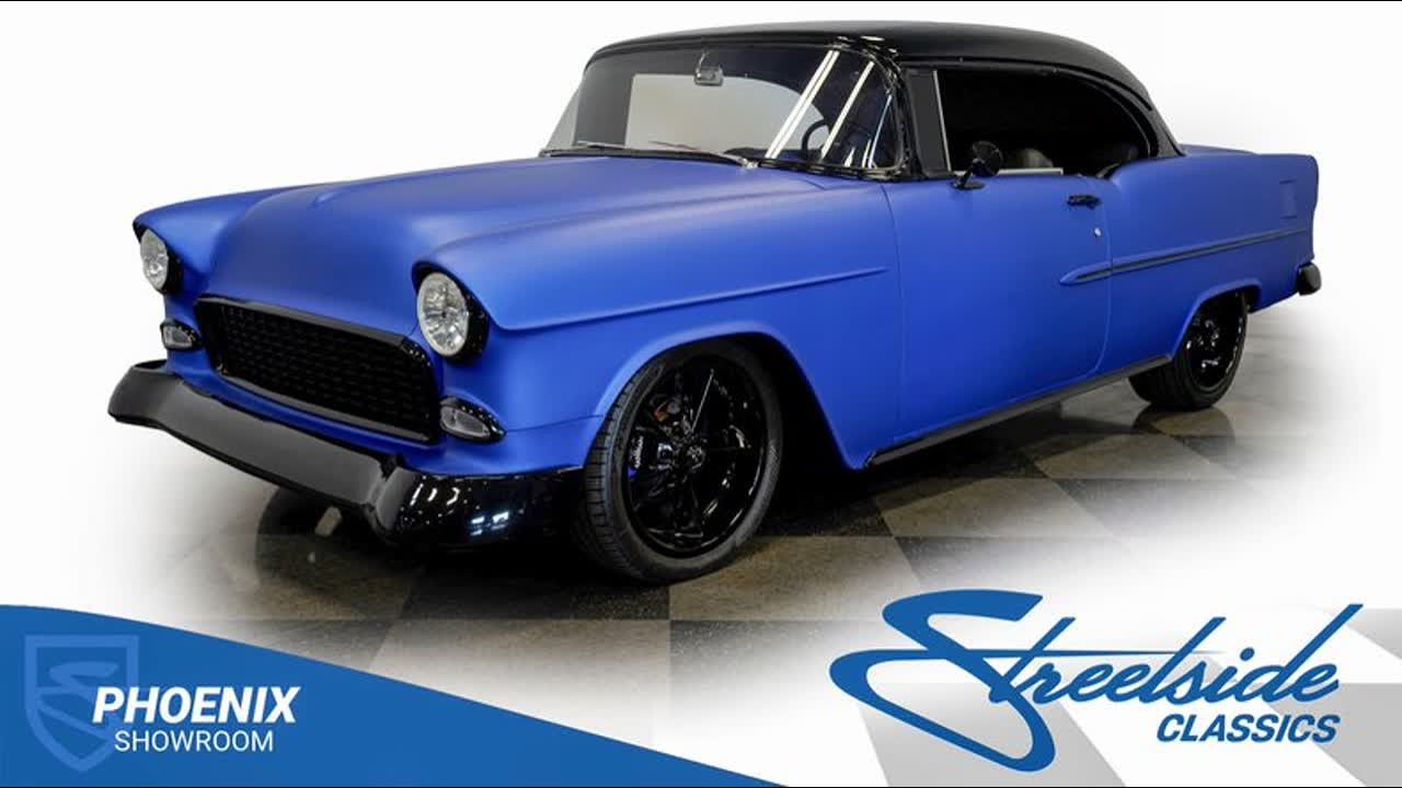 Продается Chevrolet Bel Air Restomod 4894-PHX 1955 года выпуска | Шарлотта, Атланта, Даллас, Тамп...