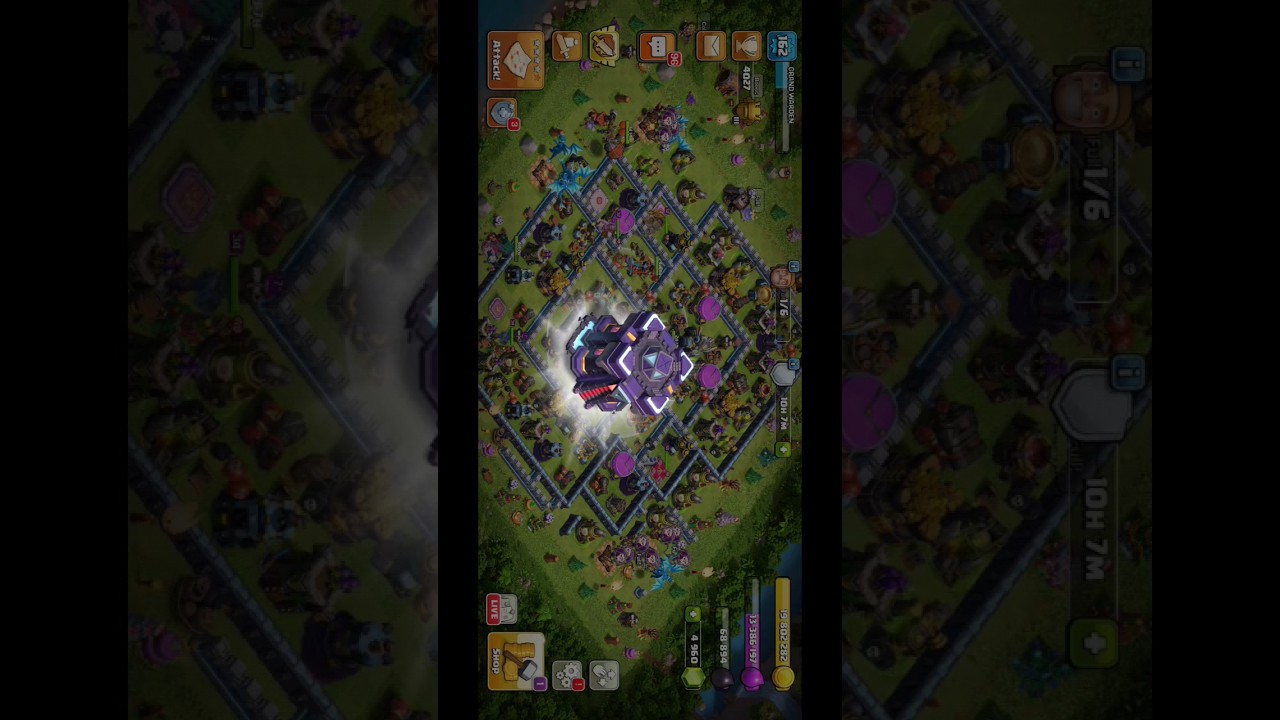 this time upgrade your th in clash of clans #shorts #coclive #clashofcla #trending #trendingshorts