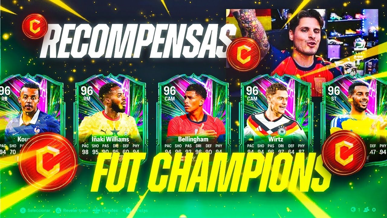 RECOMPENSAS DE FUT CHAMPIONS Y MUCHOS SOBRES DE 600K!! | FC 26