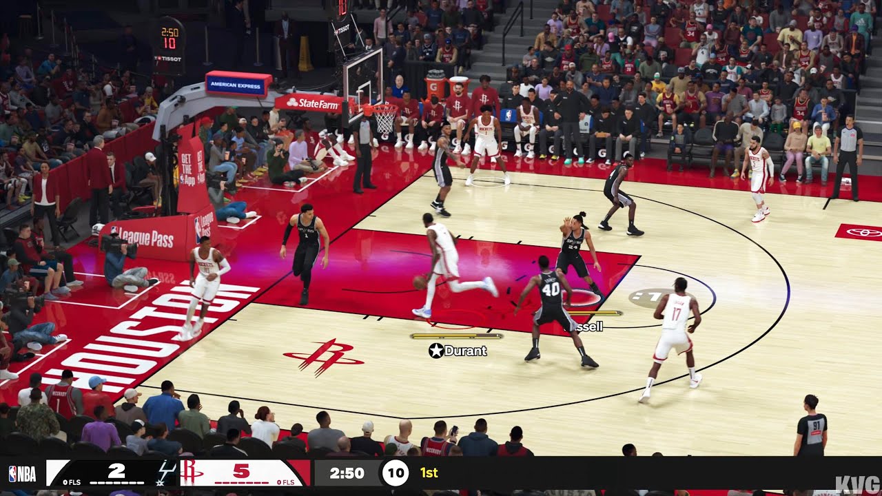 NBA 2K26 - San Antonio Spurs vs Houston Rockets - Gameplay (PS5 UHD) [4K60FPS]