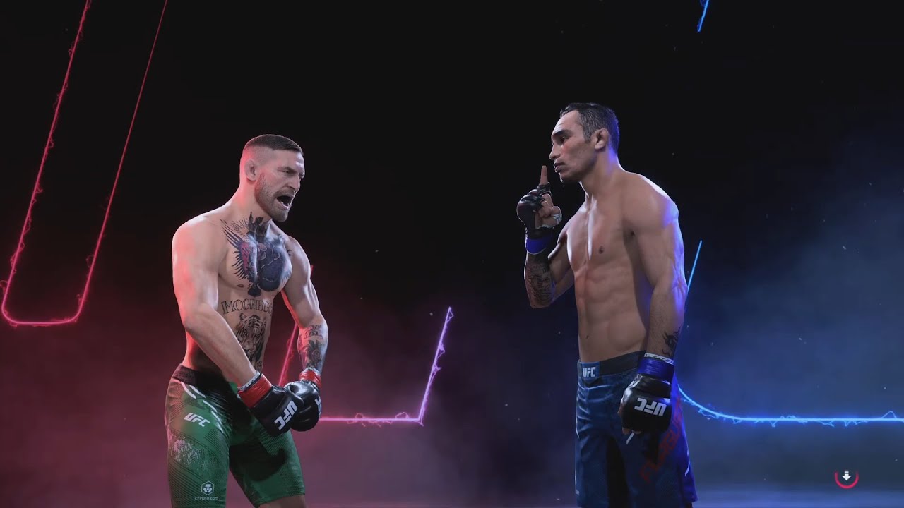 Conor McGregor vs Tony Ferguson - CPU vs CPU - UFC 5
