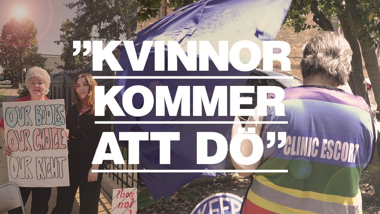 Bråkar om abort och skriker att kvinnor mördar barn (ROEtrip genom USA)