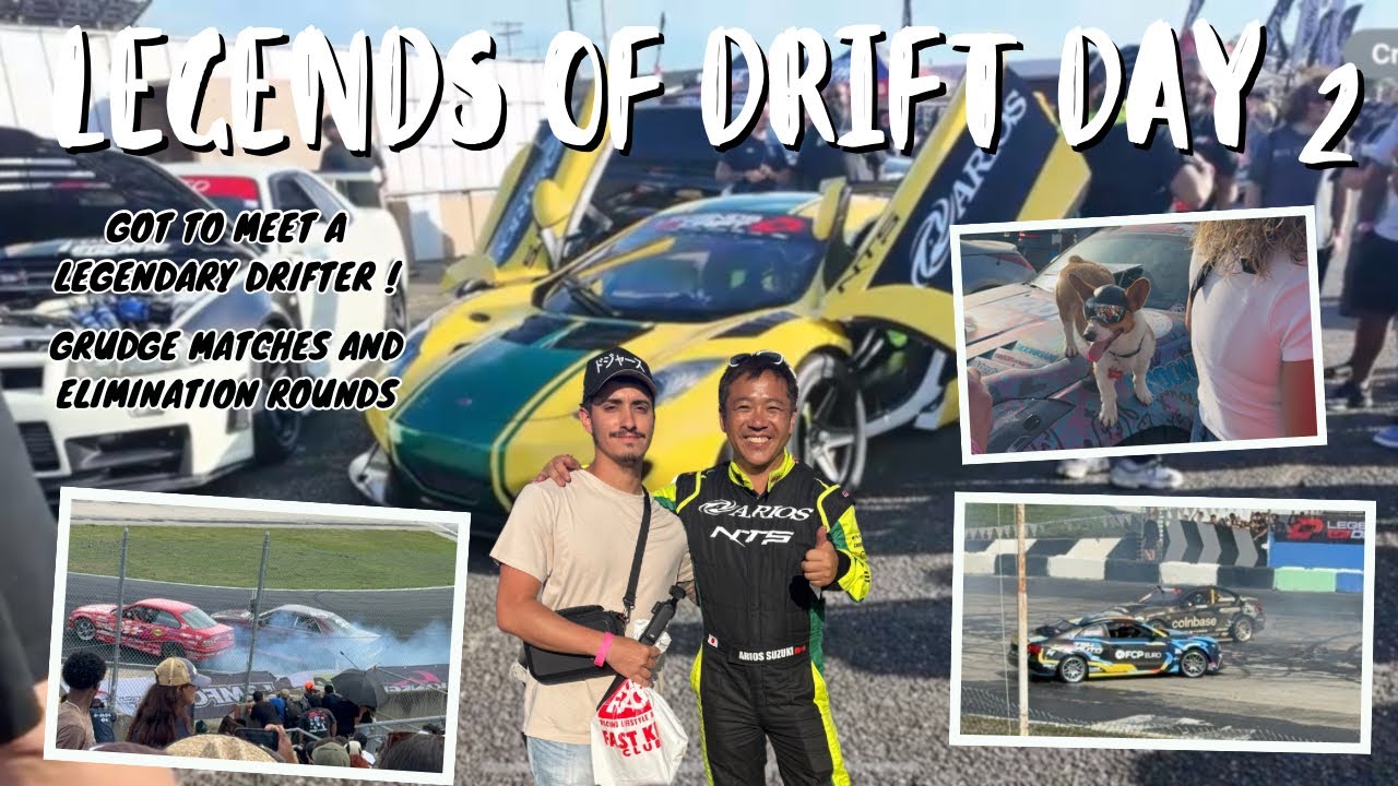 LEGENDS OF DRIFT DAY 2 Vlog 🚗🔥| CRAZY builds  , Arios Suzuki , and Drift Tandems !