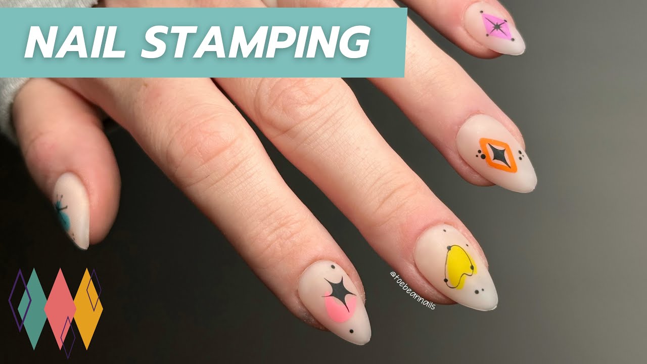 MCM Nail Art with Maniology Stamping Plates | Mani x Me April 2025