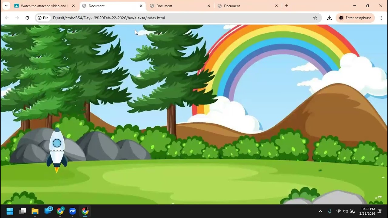Students’ Homework: CSS Animation & Problem Solving + PSD File Explained