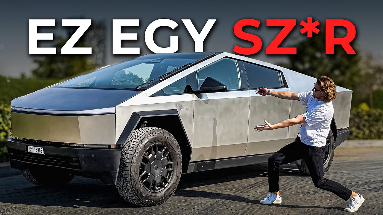 EZT A MINŐSÉGET KAPOD 40 MILLIÓÉRT - TESLA CYBERTRUCK