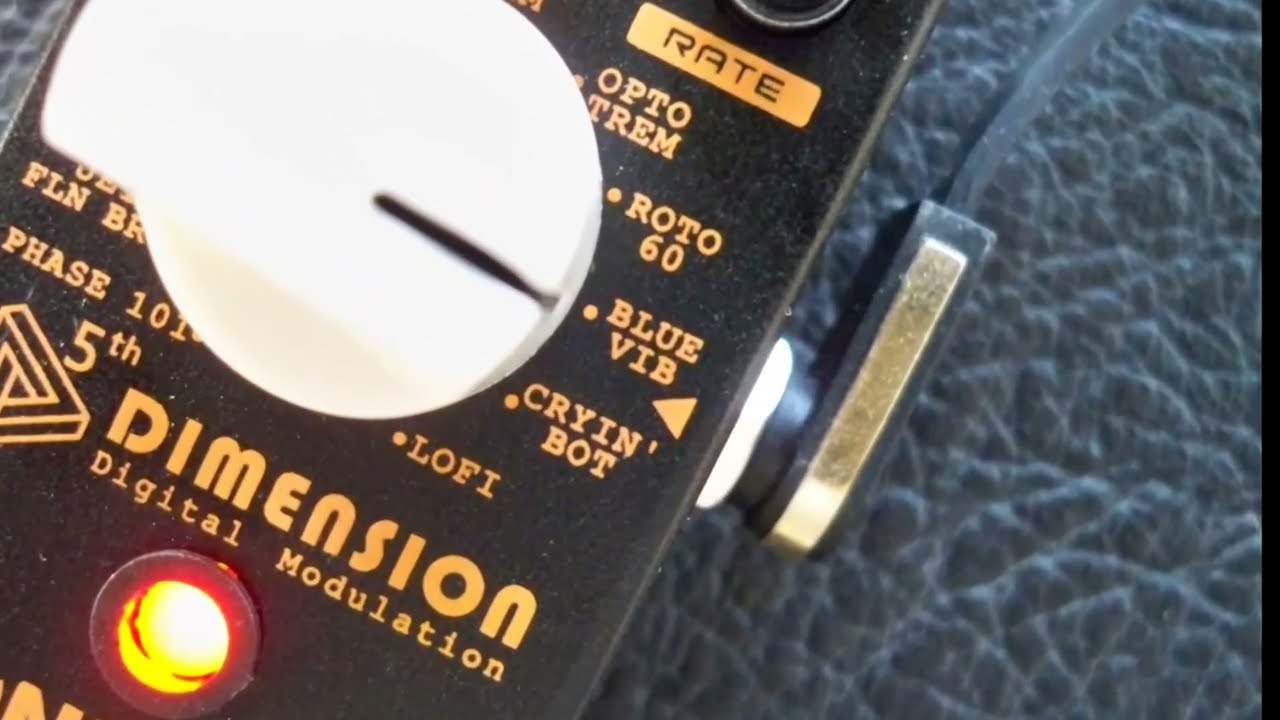 Sonicake 5th Dimension 11-Mode Digital Modulation Guitar Effects Pedal