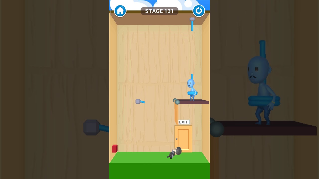 Rescue Cut Game Play Level 131 walkthrough Android and iOS