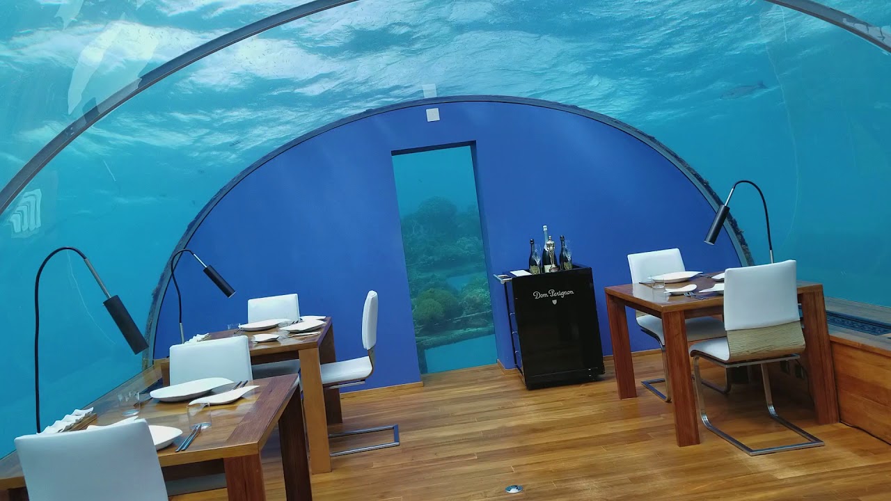 Conrad Maldives - Ithaa Under Sea Restaurant