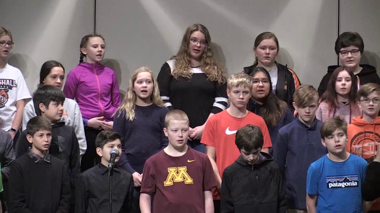 12.06.2019 Marshall Middle School, Fall 7th and 8th Grade Virtual Choir Concert