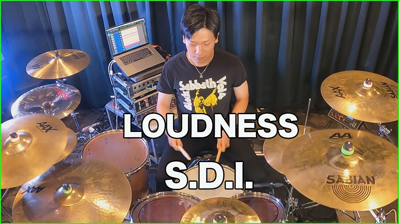 LOUDNESS - S.D.I. -  叩いてみた | Drum Cover