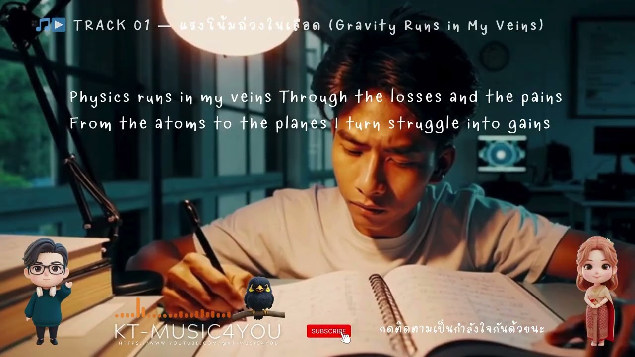 ▶️ TRACK 01 — แรงโน้มถ่วงในเลือด Gravity Runs in My Veins