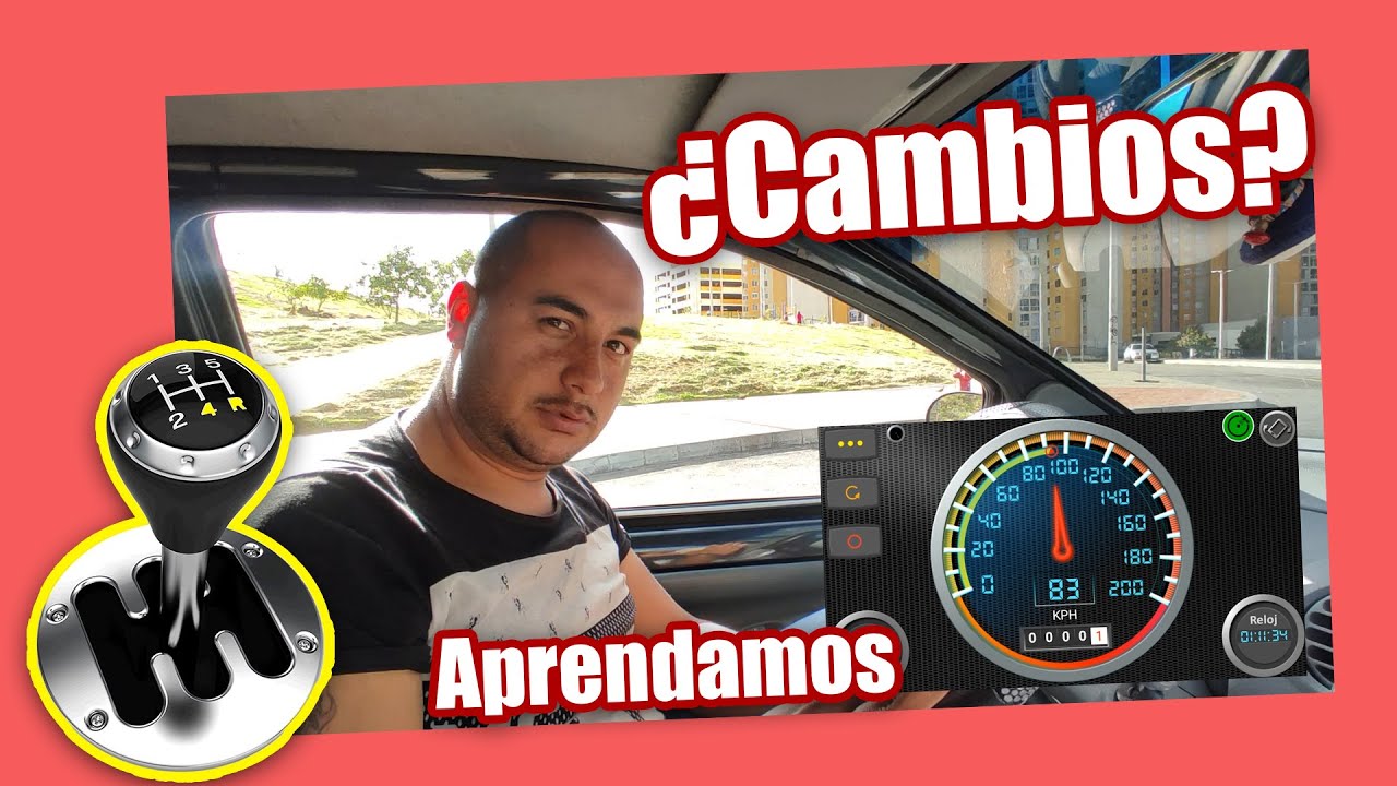 Como aumentar y disminuir velocidades y formas de hacerlo.