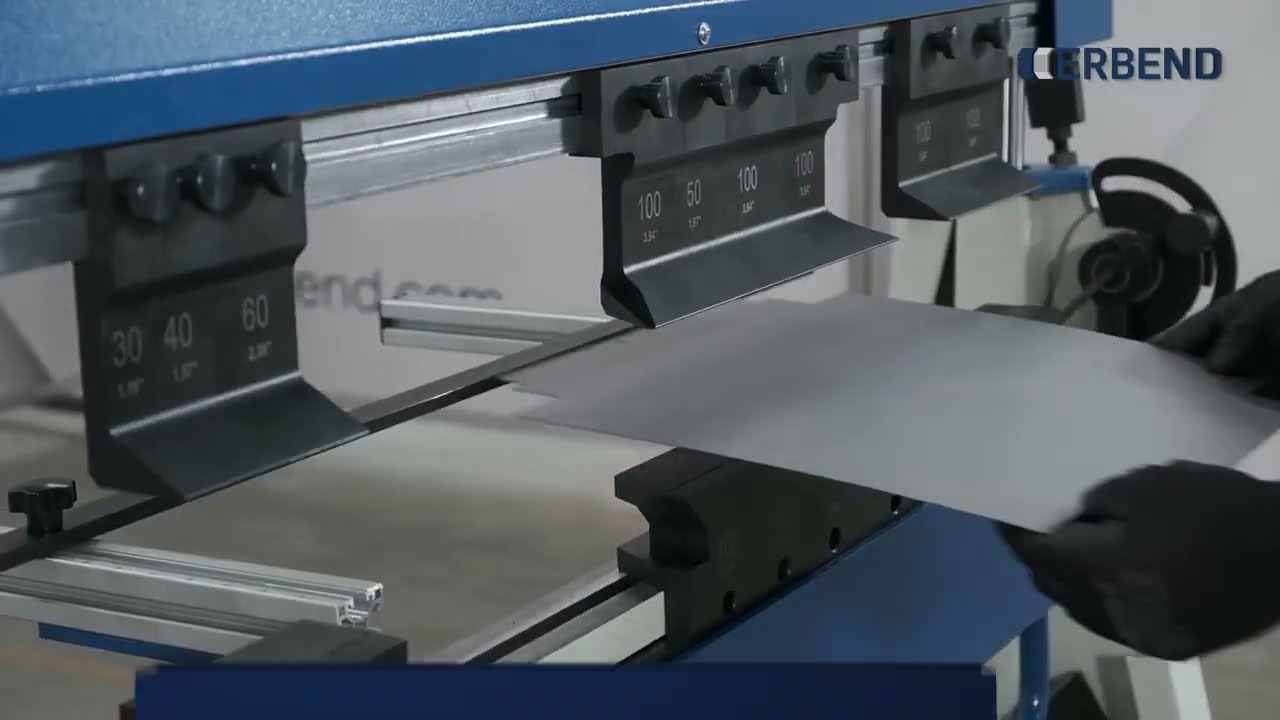 Erbend UFA Manual Metal Folding Machine by Mac-Tech