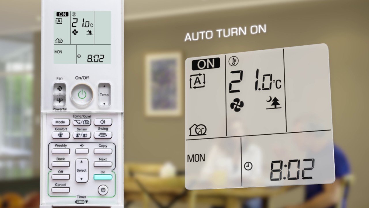 Daikin   How to use your Cora Split System Controller