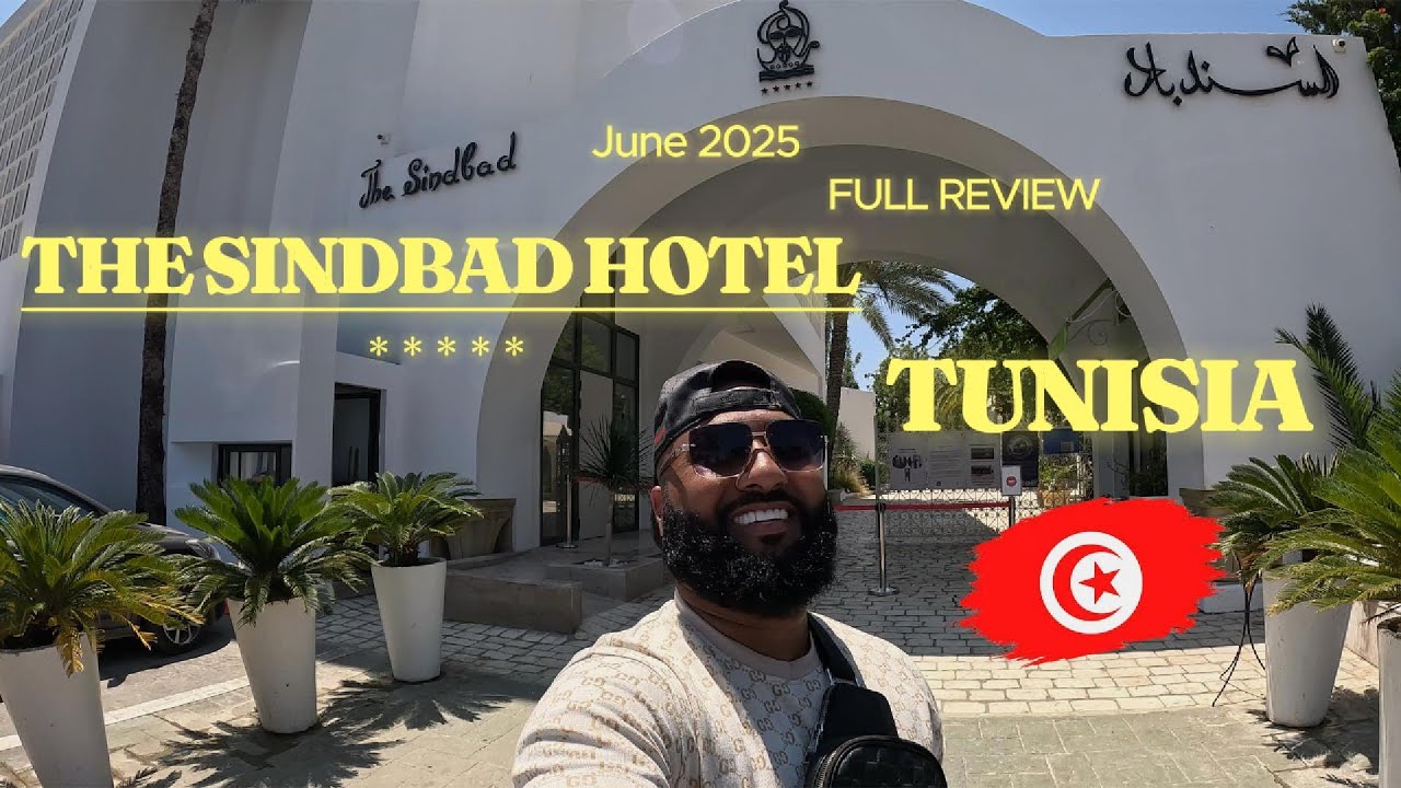 SHOCKED | The Sindbad Hotel | Hammamet Tunisia | FULL review | 5* | #fyp #funny #review #food #vlog