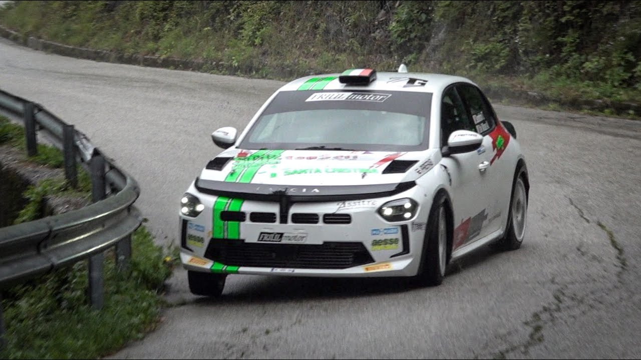 Rally Team Friulmotor testing Hyundai I20 N Rally2 - Step 2 & Lancia Ypsilon Rally4 [HD]