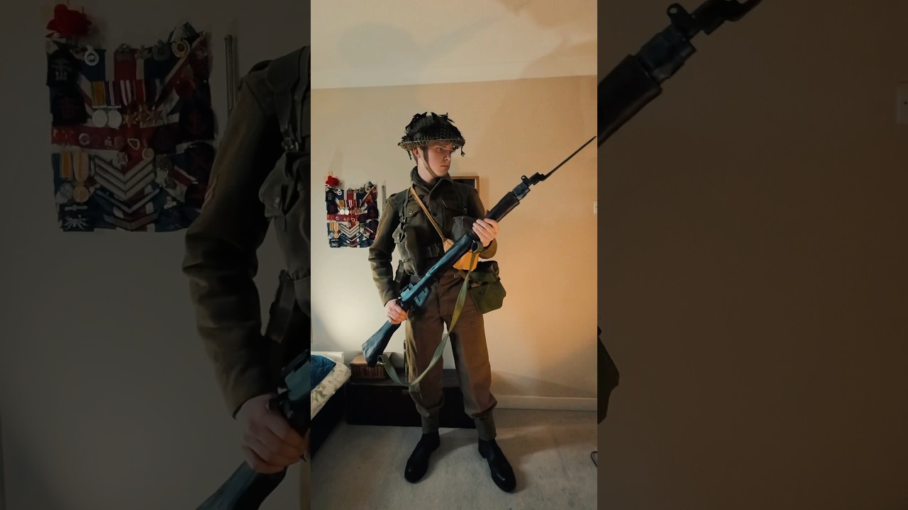 British Ww2 Infantry Impression | 44/ 45 #ww2 #history #military #britishsoldier #uniform