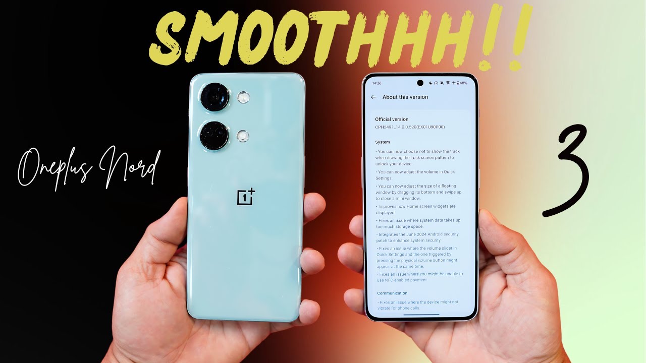 OnePlus Nord 3 Major June Update Fixes Heating, Battery Drain & Gaming Lag 🎮 - Feels Smooth Now! ✨