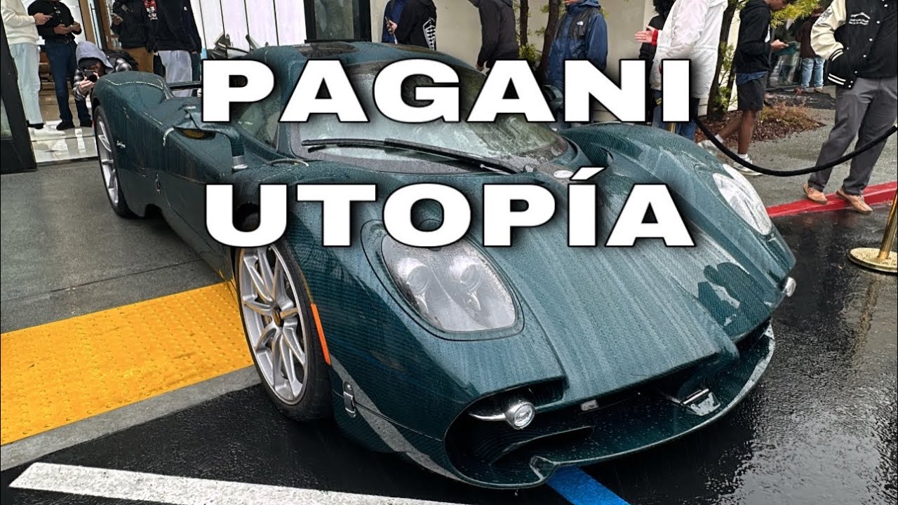 PAGANI UTOPÍA solo existen 130 ejemplares en el MUNDO 🌍