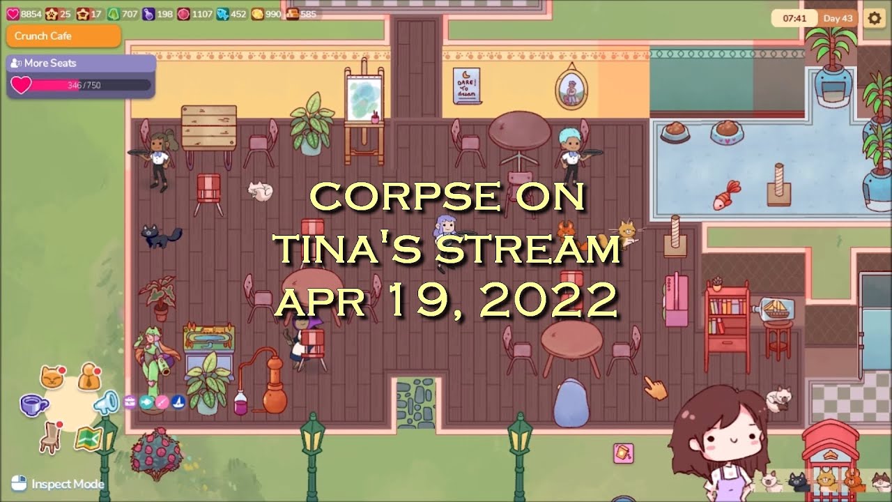 Corpse Husband on Tina's stream - Just Chatting (APR 19, 2022)