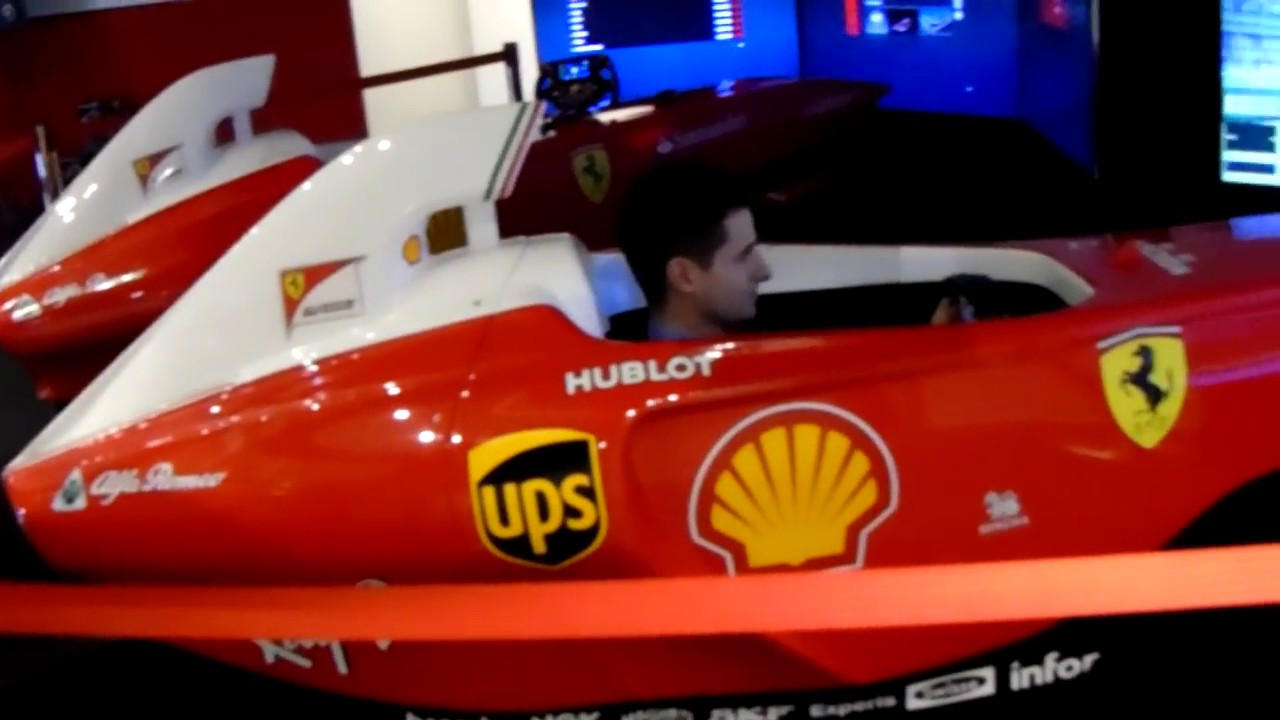 FERRARI's Driving Simulation Center(Milano, Italy)