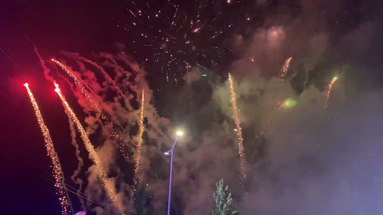 Fogo Artifícios Festas S.Pedro da Sobreira 2024