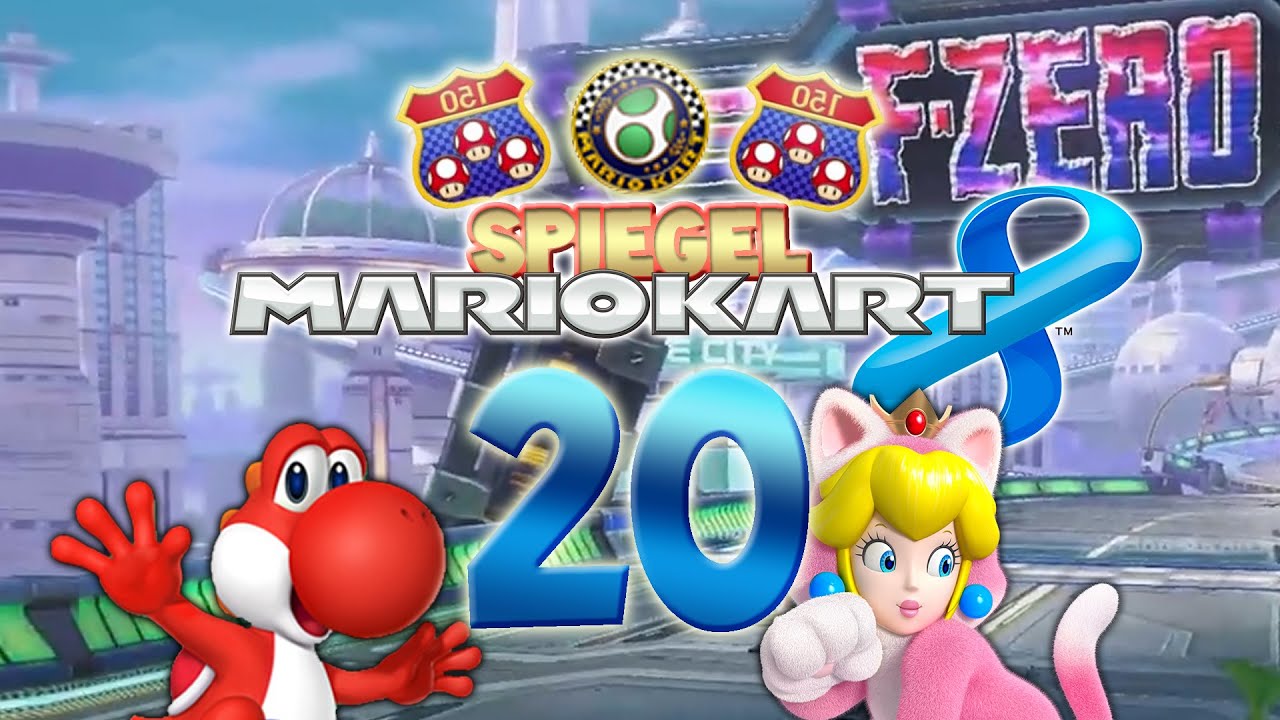 MARIO KART 8 🏁 #20: 1. DLC Pack - Ei Cup Spiegel Modus Together mit Juli