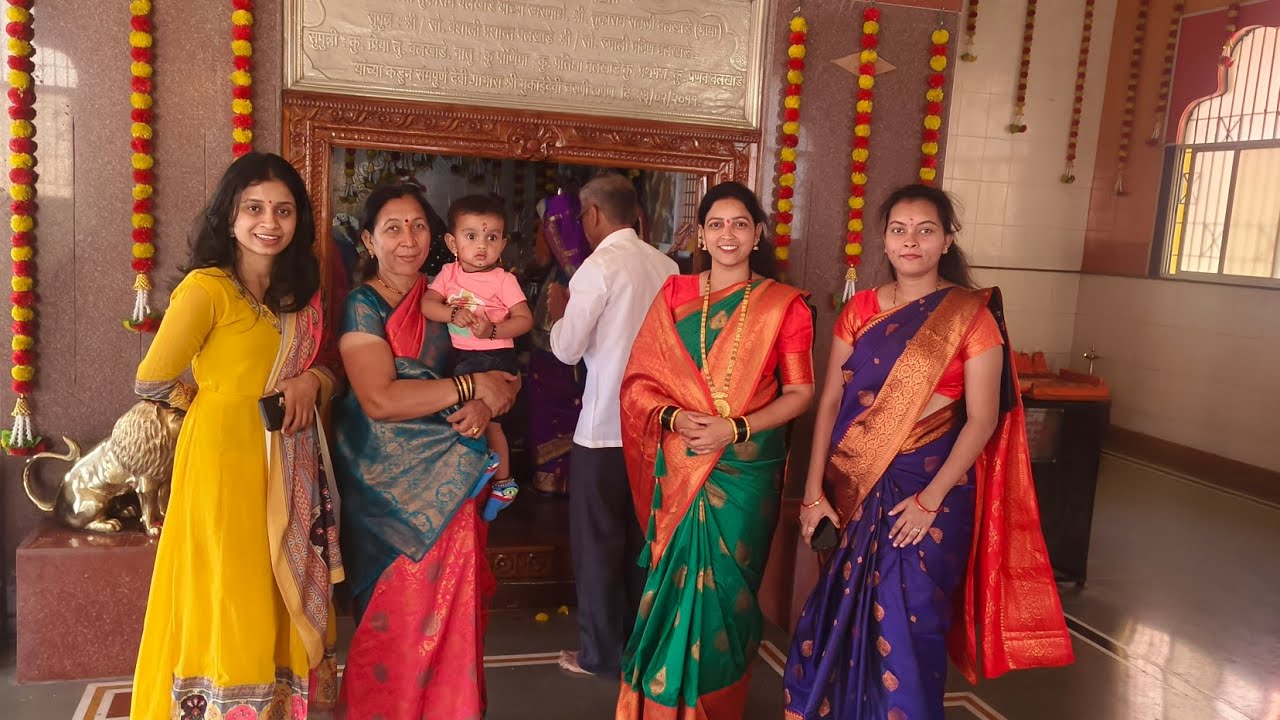 वरखडवाडीची यात्रा ✨ शिवाज्ञाआणि स्नोवी ची मस्ती 😍 