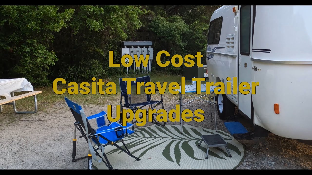 Low Cost Casita Travel Trailer Upgrades