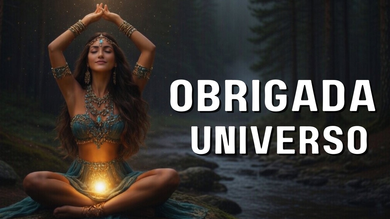 Obrigada Universo ✨ Mantra Poderoso de Gratidão para Atrair Milagres e Abundância