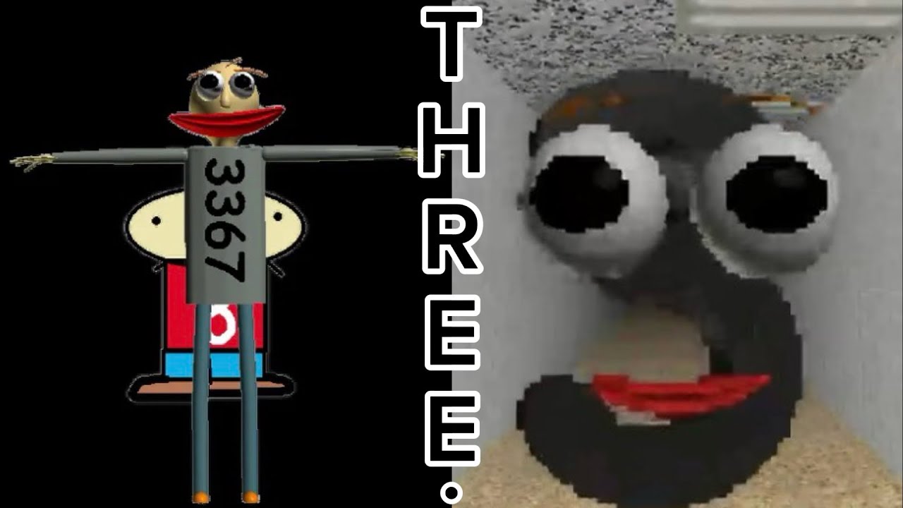 3️⃣THREE3️⃣ | THREE (мод Baldi's Basics)