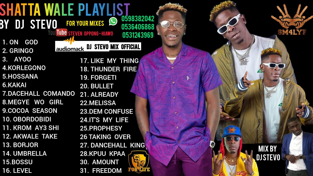 SHATTA WALE MIX 1   BY DJ STEVO