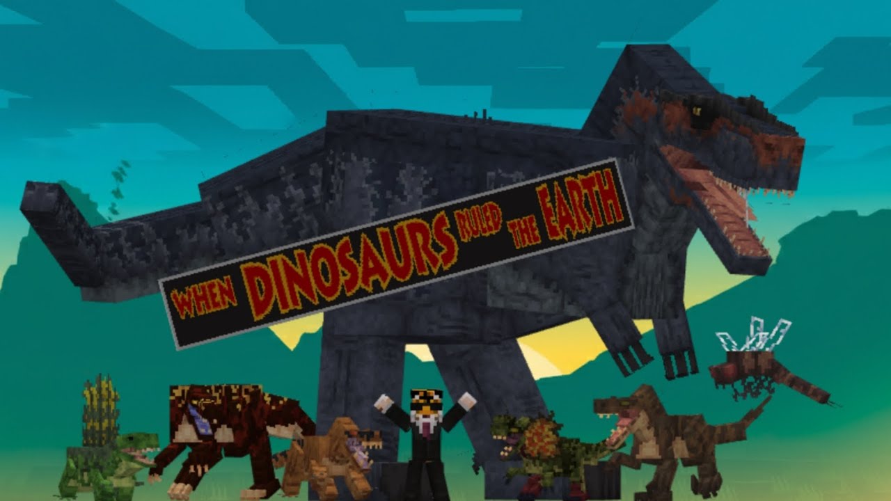 Best Vanilla Style Dinosaur Addon by thetigermc
